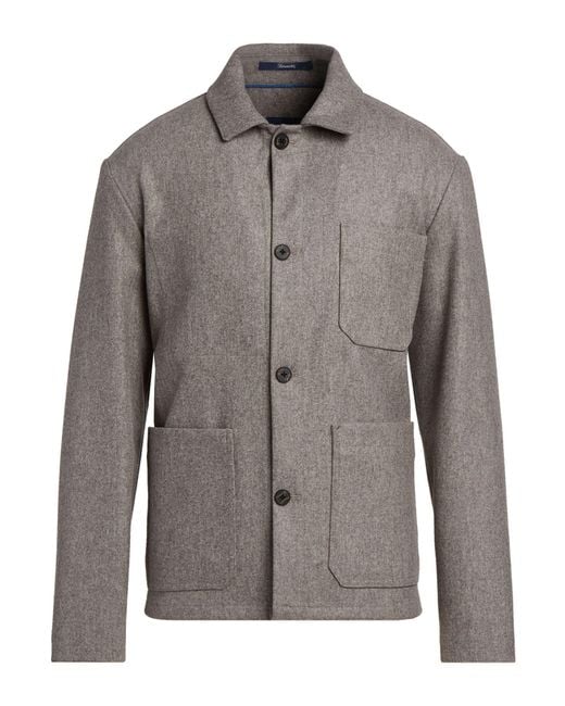 Drumohr Gray Jacket for men