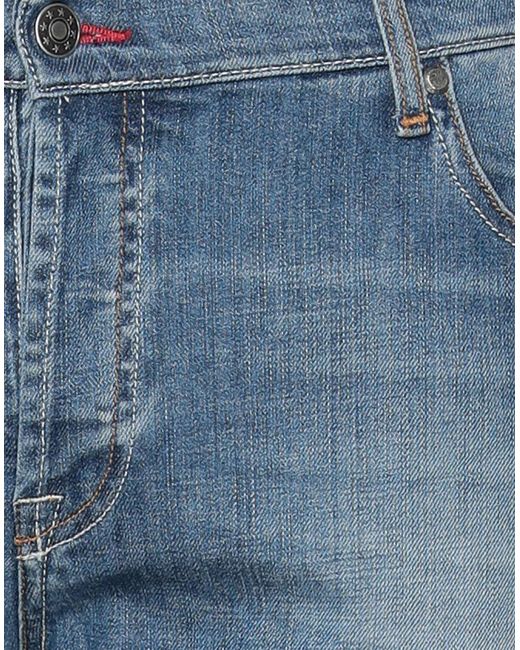 Grey Daniele Alessandrini Denim Trousers in Blue for Men - Lyst