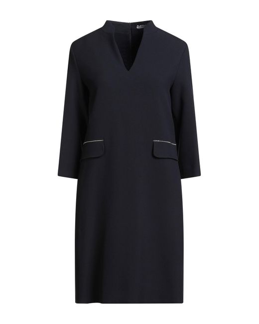 Peserico Black Midi Dress