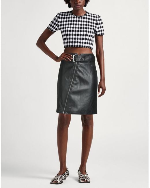 Karl Lagerfeld Black Mini Skirt