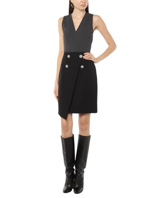 Balmain Black Mini Skirt
