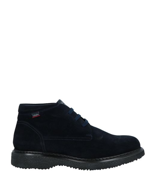Callaghan Blue Ankle Boots for men