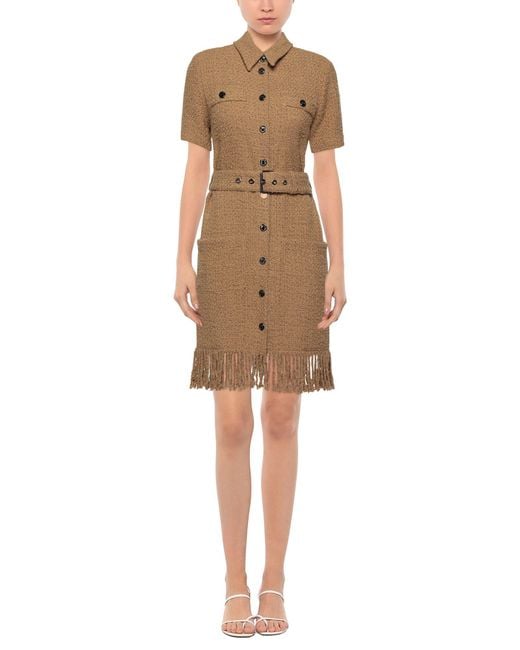 Pinko Natural Mini Dress