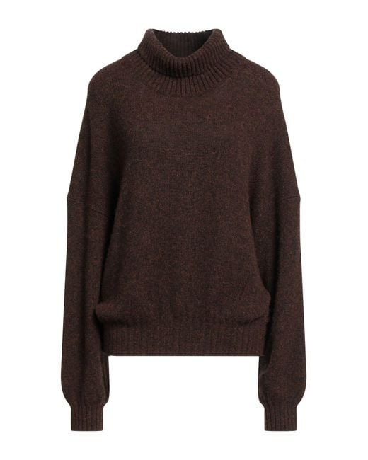 Khaite Brown Rollkragenpullover