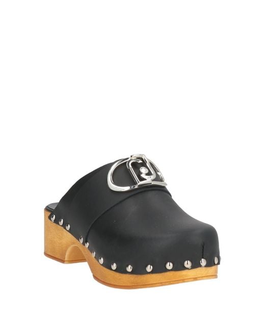 Liu Jo Black Mules & Clogs