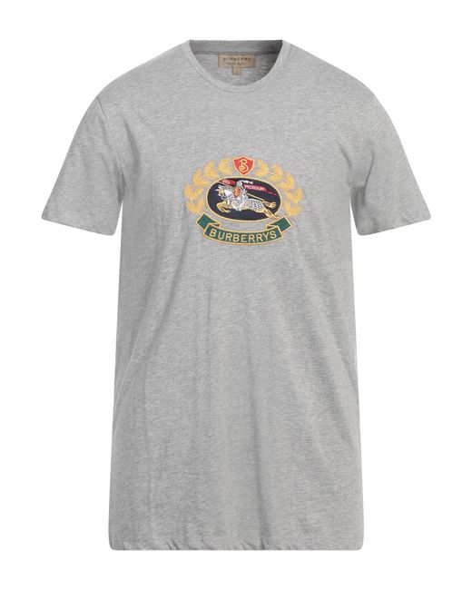 Burberry Gray T-shirt for men