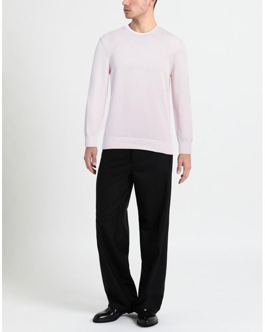 Fedeli Pink Sweater for men