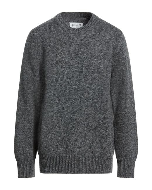 Maison Margiela Gray Charcoal Sweater Wool for men