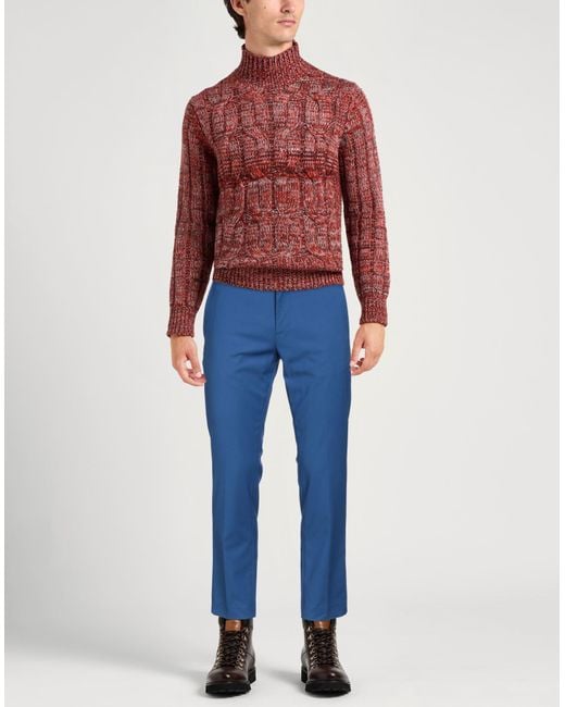 Daniele Alessandrini Blue Trouser for men