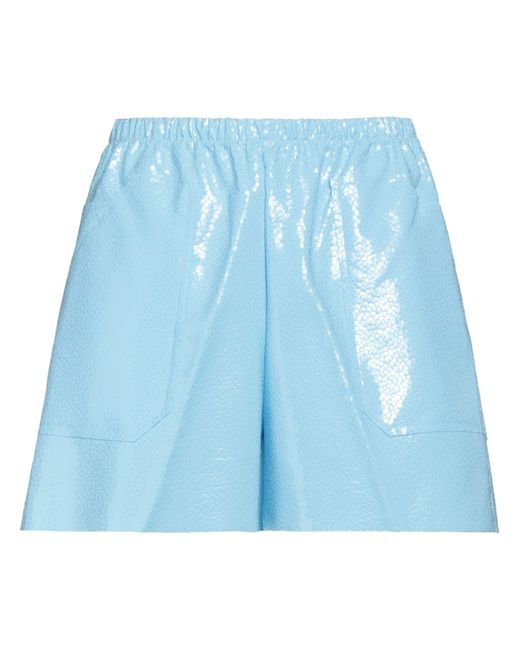 La Fille Des Fleurs Blue Shorts & Bermuda Shorts