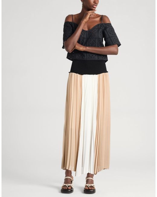 Twinset Blue Maxi Skirts