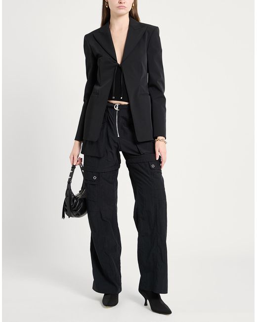 Blumarine Black Blazer Polyester, Elastane