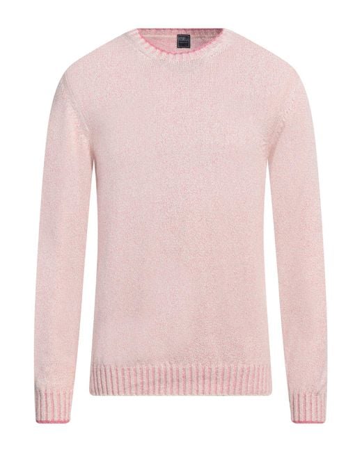 Fedeli Pink Sweater for men