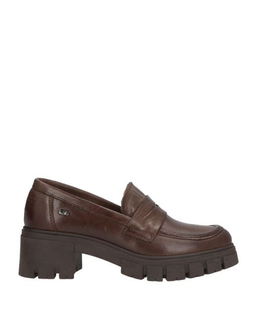 Valleverde Brown Loafers Calfskin