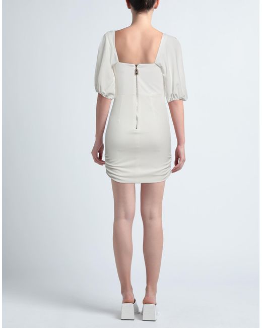 Relish White Mini-Kleid