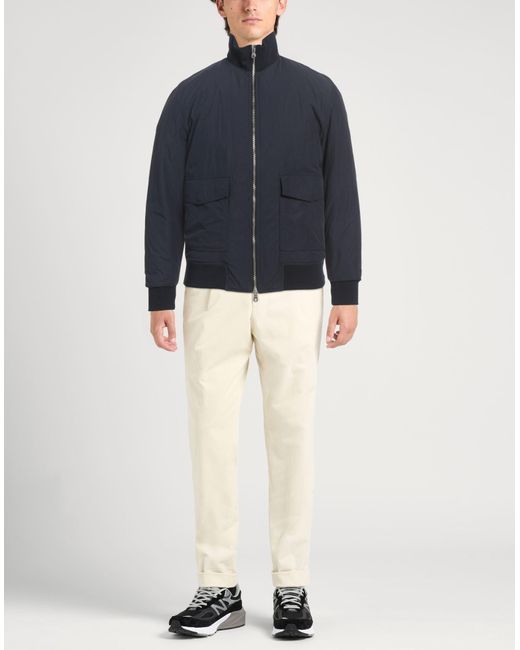 Brooksfield Blue Jacket Polyamide, Polyester, Elastane for men