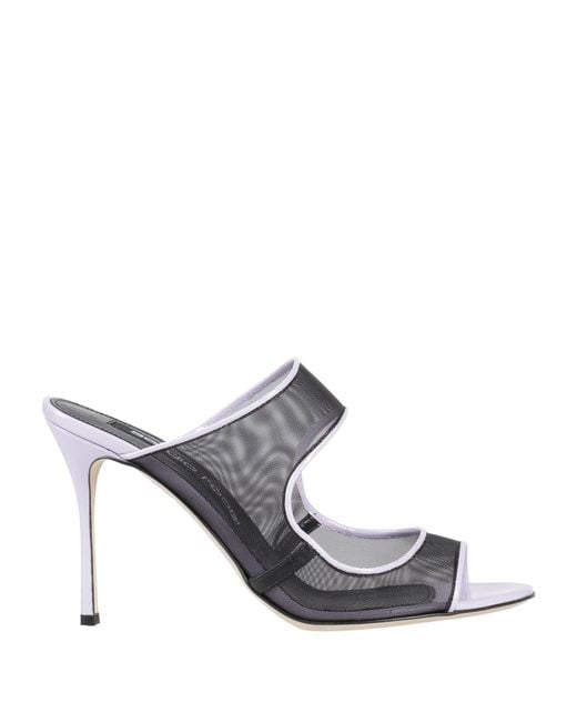Sergio Rossi White Sandals