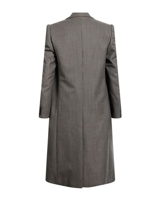 Dries Van Noten Gray Coat for men