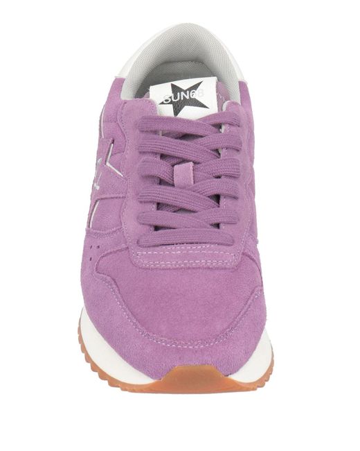Sun 68 Purple Trainers