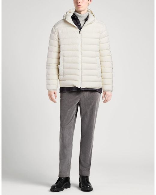 Herno White Puffer Polyamide, Elastane for men