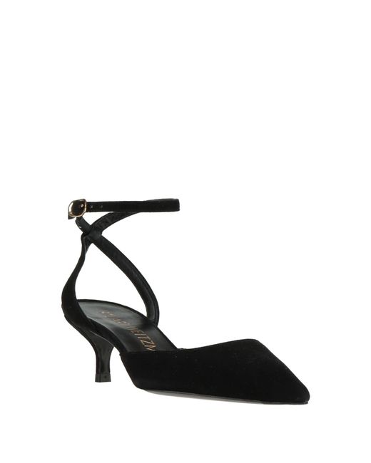 Stuart Weitzman Black Pumps Leather
