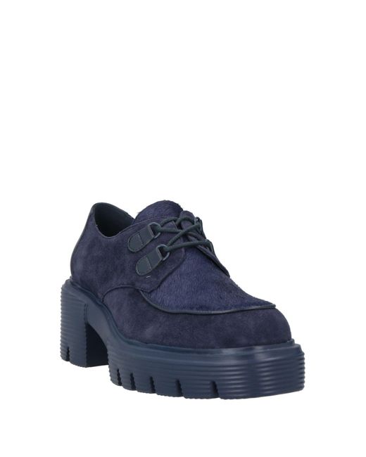 Jeannot Blue Lace-Up Shoes