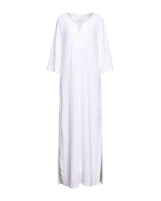 IU RITA MENNOIA White Maxi Dress
