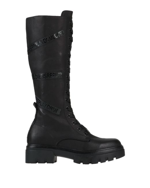 Replay Black Boot