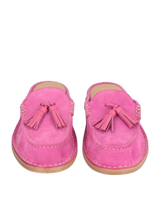 Tod's Pink Mules & Clogs Leather
