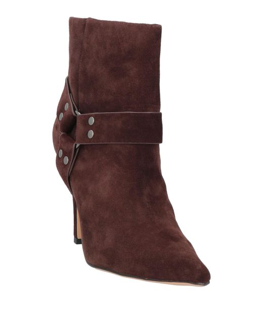 Lola Cruz Brown Ankle Boots