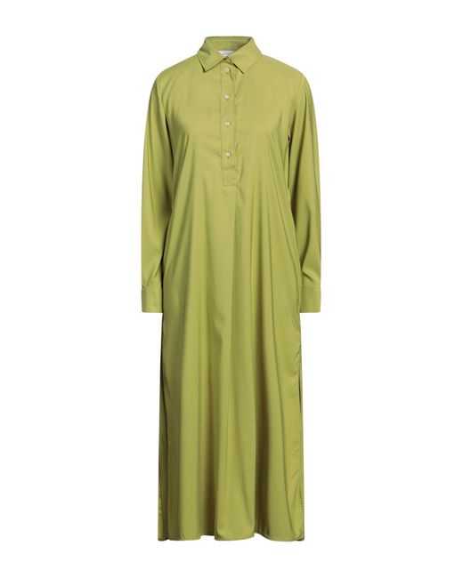 Aglini Green Midi Dress