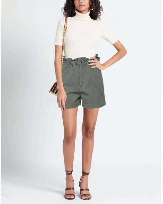 .., merci italia Gray Denim Shorts