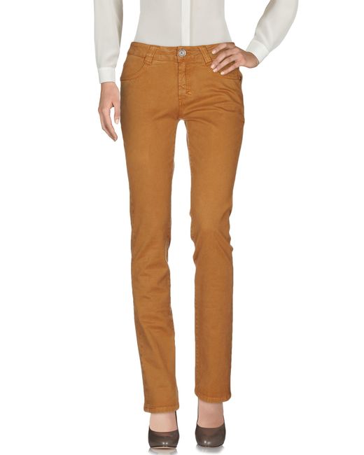 9.2 By Carlo Chionna Blue Casual Trouser
