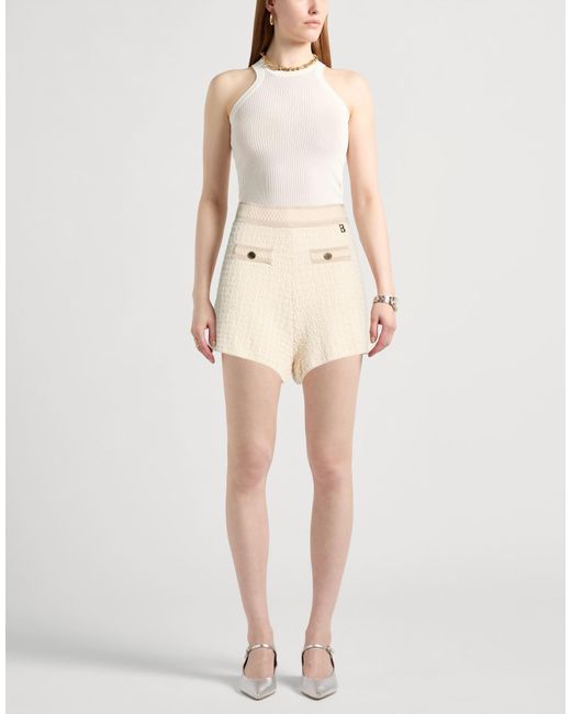 Blugirl Blumarine Natural Shorts & Bermuda Shorts