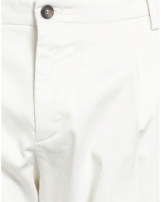 Yan Simmon White Trouser for men