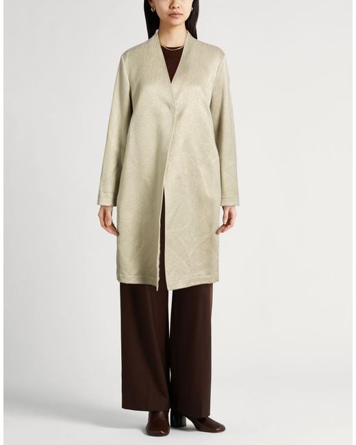 Forte_forte Natural Overcoat & Trench Coat Wool, Polyamide