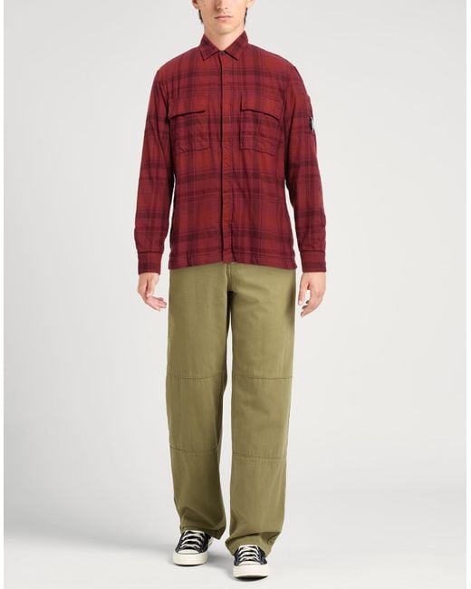 C P Company Red Shirt for men