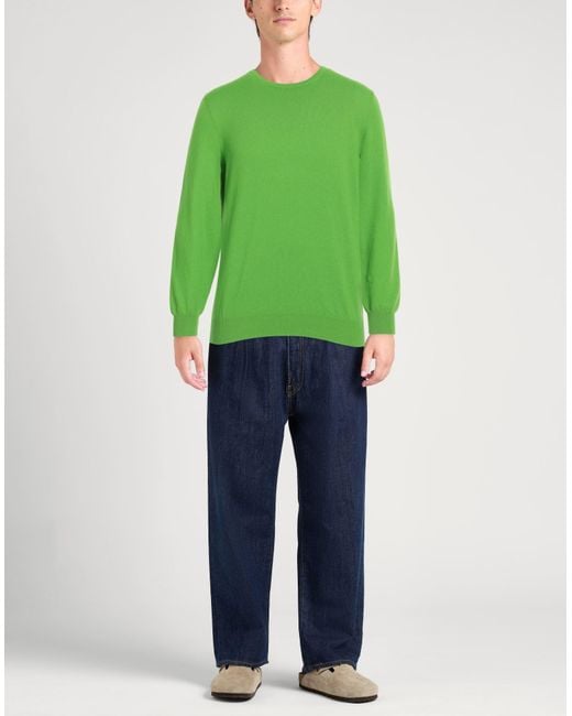 Gran Sasso Green Sweater Cashmere for men