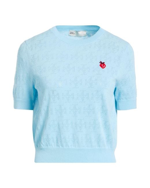 Tory Burch Blue Pullover