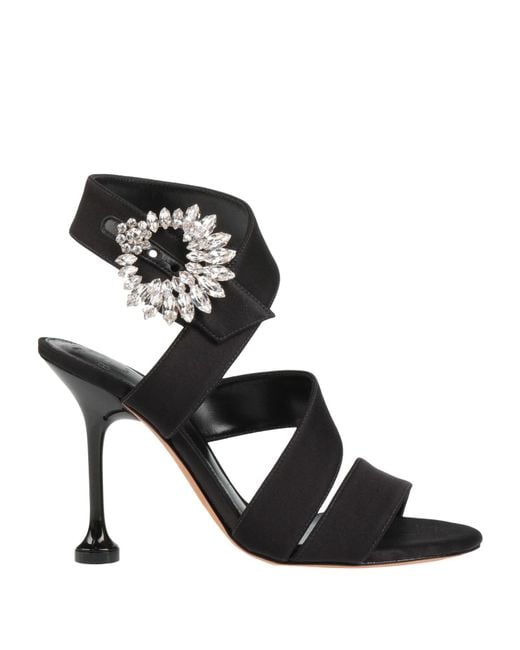 Alexandre Birman Black X Antonia Sandals Leather
