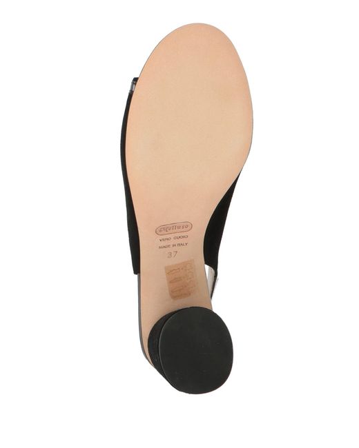 Melluso Black Sandals