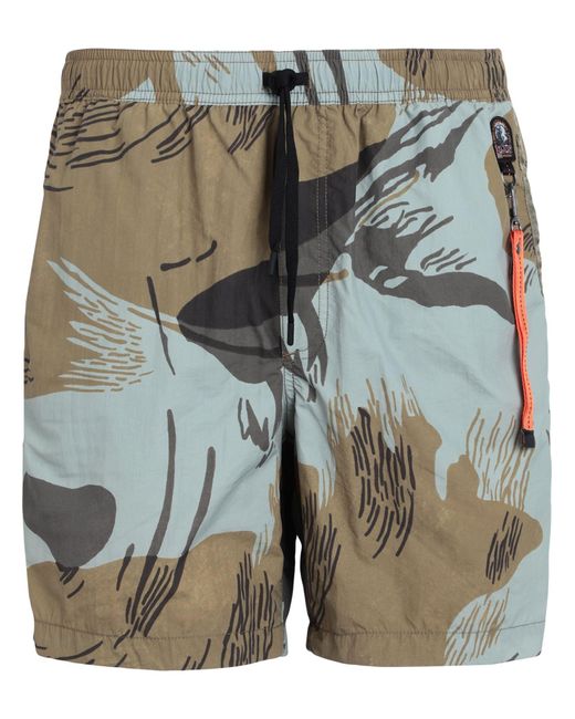 Parajumpers Gray Swim Trunks for men