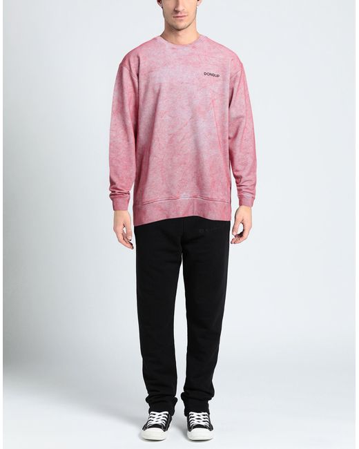 Dondup Pink Sweatshirt for men