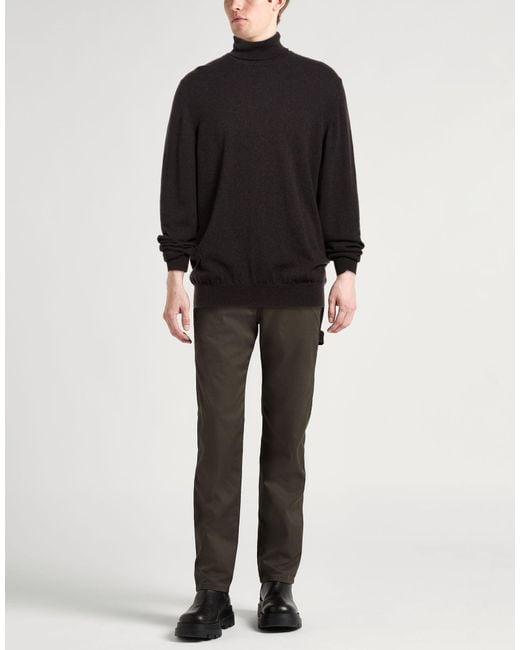 Fedeli Black Turtleneck for men