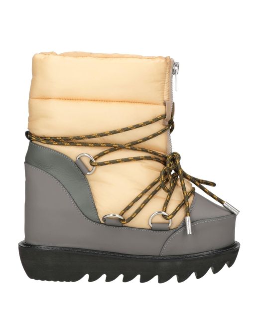 Sacai Gray Ankle Boots