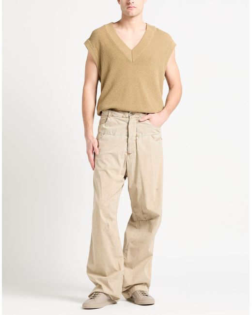 Pantalone di Masnada in Natural da Uomo