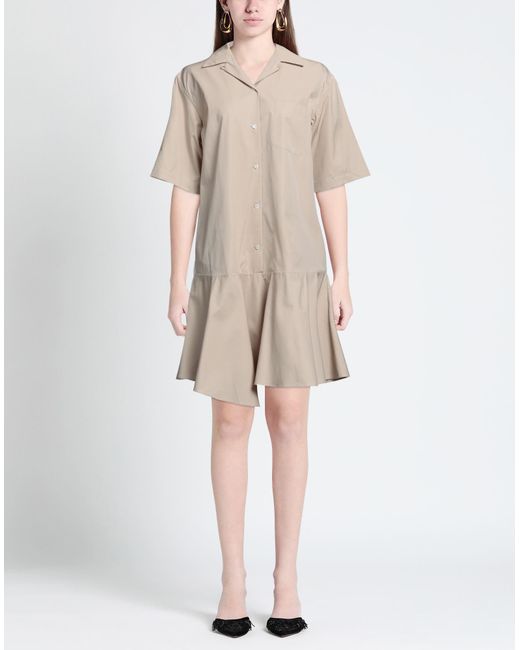 Aspesi Natural Mini Dress