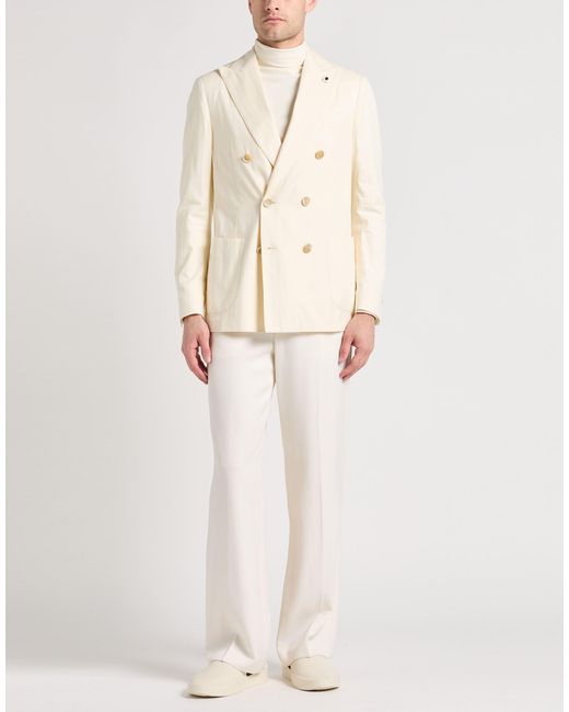 Lardini Natural Blazer for men