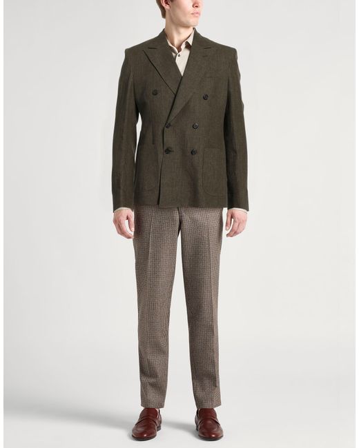 Brian Dales Green Blazer for men