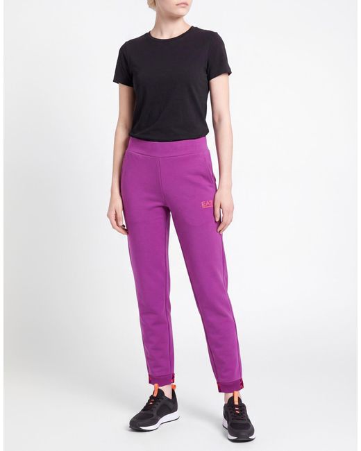 EA7 Purple Pants